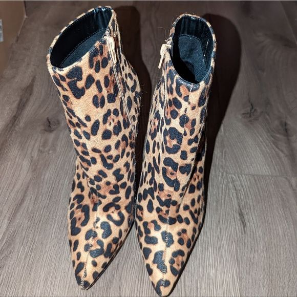 Heeled Printed Booties - Picture 4 of 9